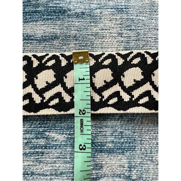 Zooeass Gold Tone Beige Black Replacement Crossbody Strap - Picture 4 of 6